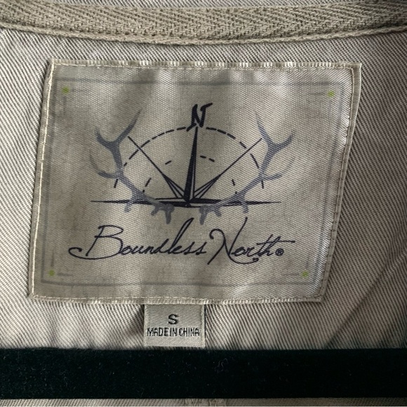 NWT Anthropologie Boundless North Green Zip Up Utility Jacket - Picture 6 of 12